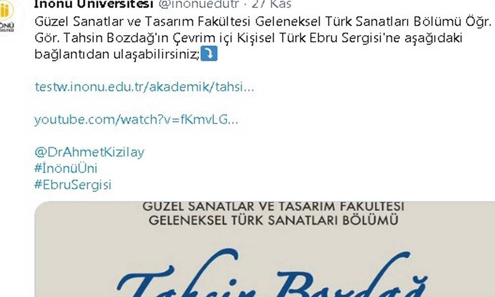 Online sergiye ilgi!