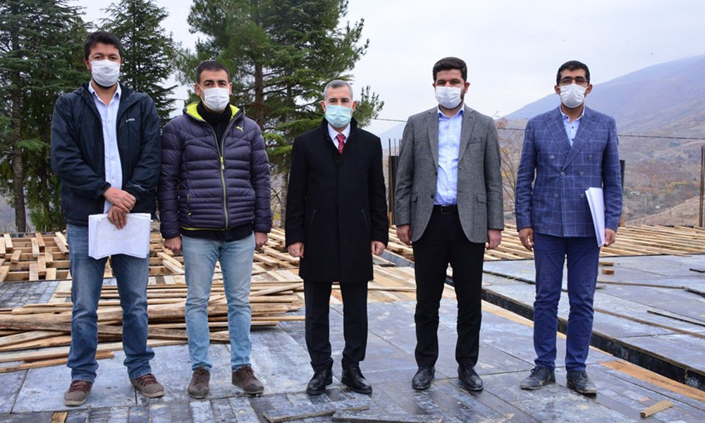 Çınar: “Gündüzbey sosyal tesisi inşaatı yükseliyor”
