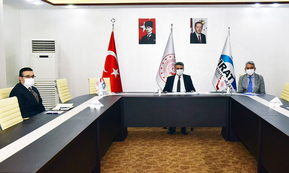 Vali Baruş, brifing aldı