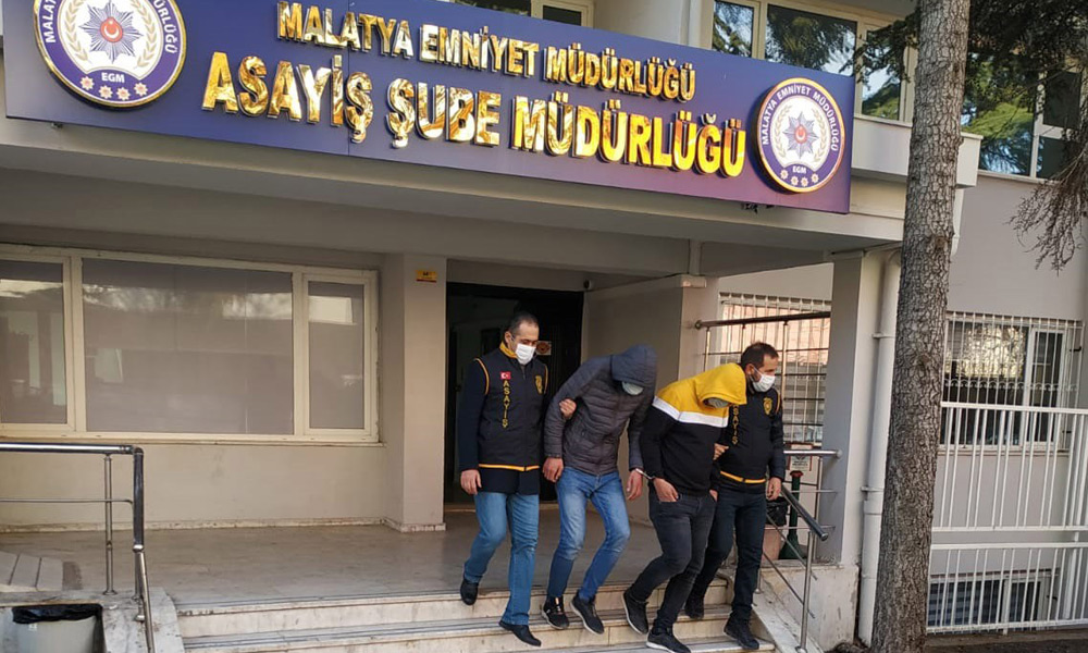 Hırsızlar kıskıvrak!