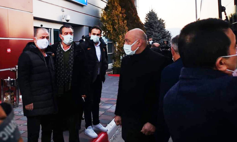 Galatasaray kafilesi Malatya'da