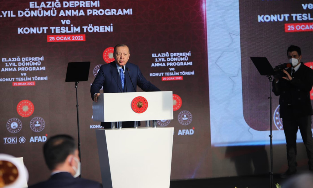 Erdoğan: Malatya’da bin 195 konutu hizmete sunduk