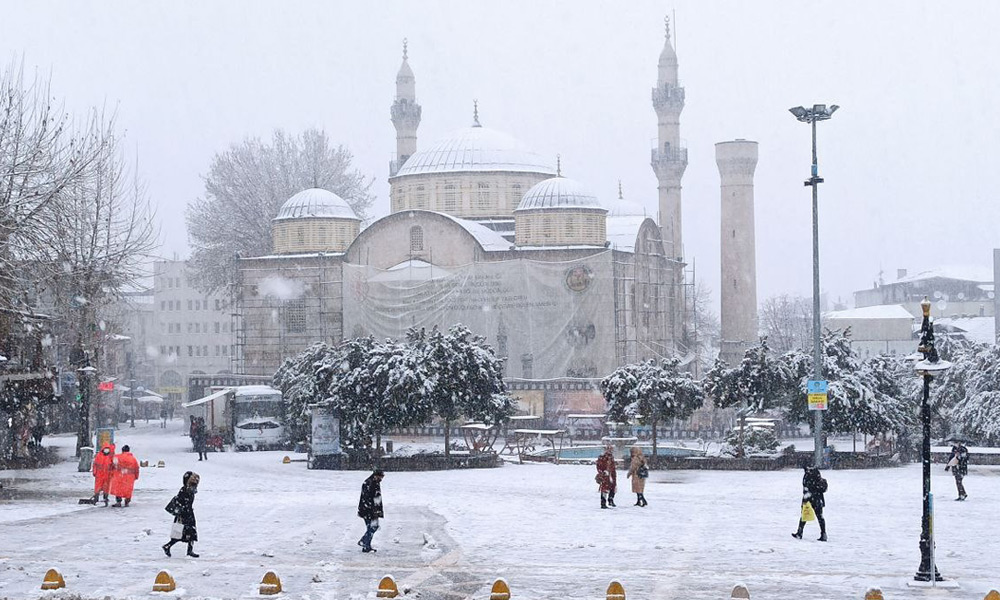 Malatyalılar beyaz sabaha uyandı!