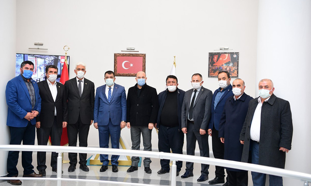 11 ilçe başkanından teşekkür!