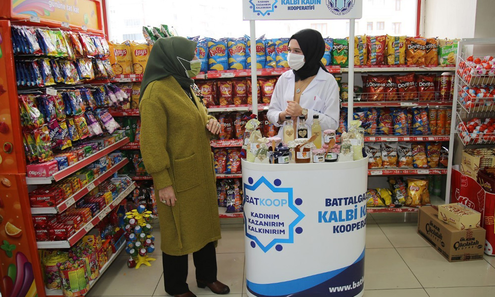 9 markette stant açtılar