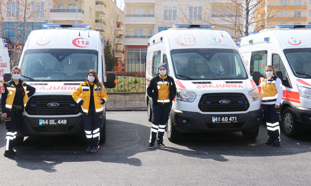 Onlar 112 Ambulans Servisi’nin kadın kahramanları!