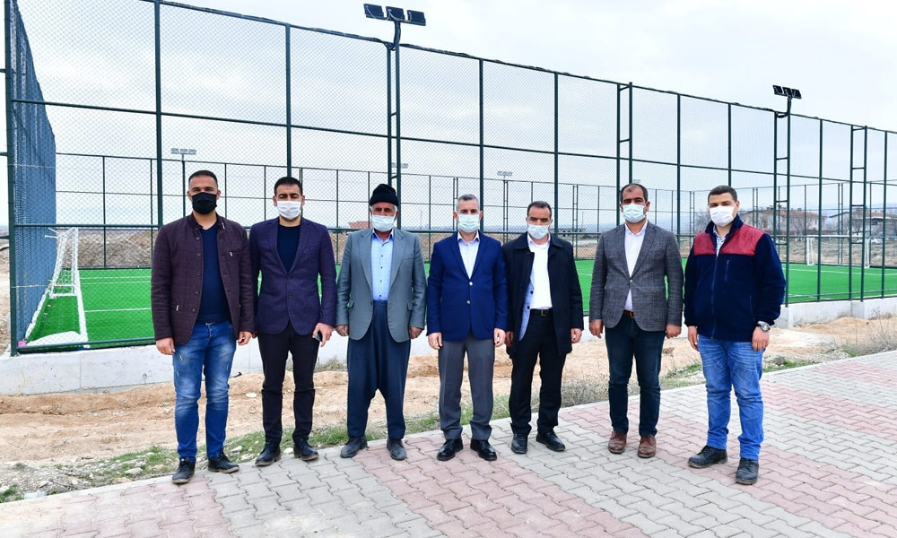 Çınar: Tohma semt spor sahamız hayırlı olsun