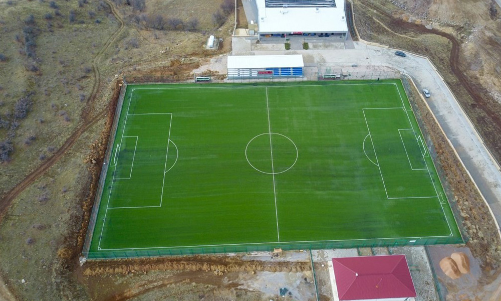 O ilçe spor tesislerine kavuştu