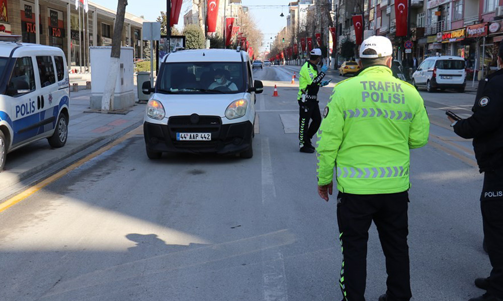 Polisten kaçamadılar!
