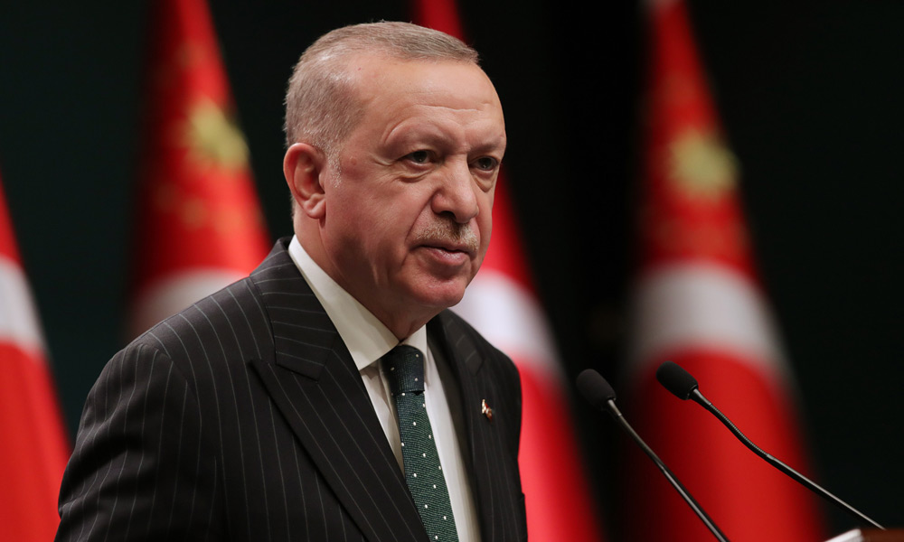 Erdoğan: Kısmi kapanma uygulanmasına geçiyoruz