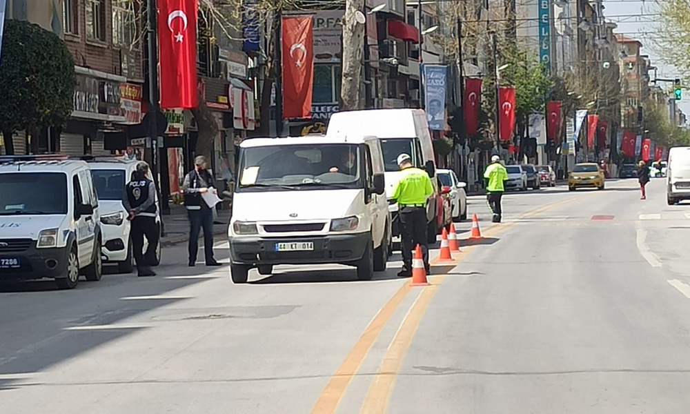 104 kişiye 93 bin lira ceza!