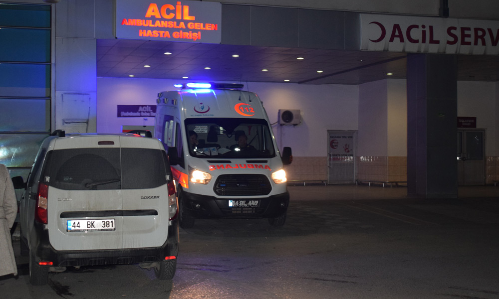 Kale'de feci kaza!