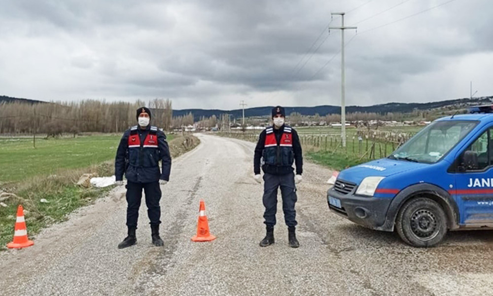 Bir mahallede karantina sona erdi