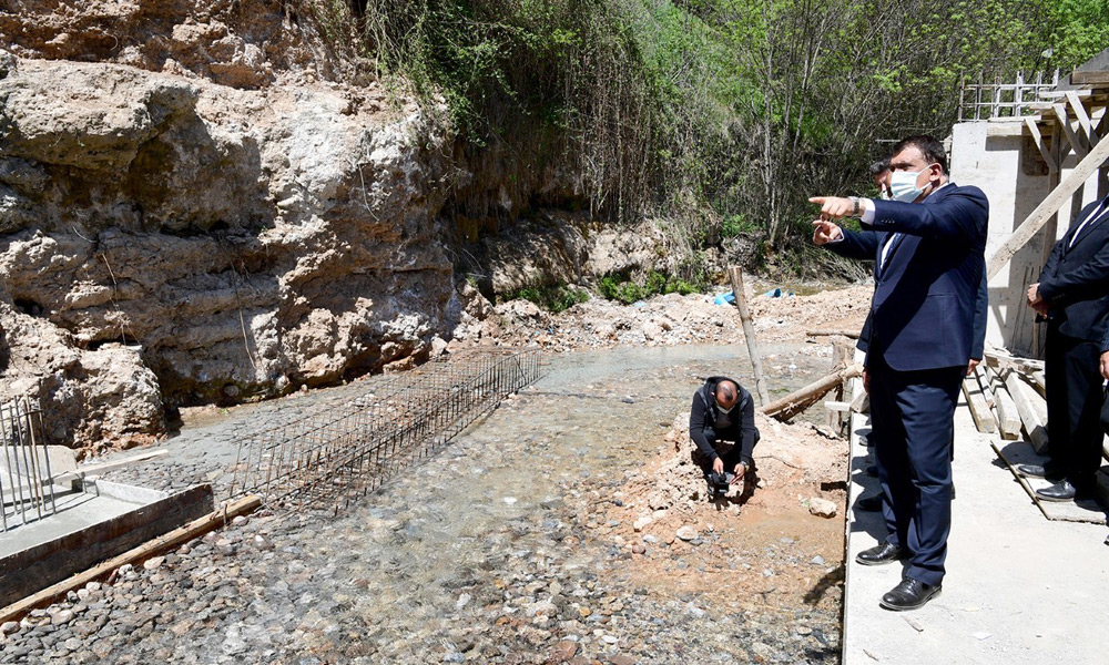 Malatya’nın gelecekteki su ihtiyacı bugünden karşılanıyor