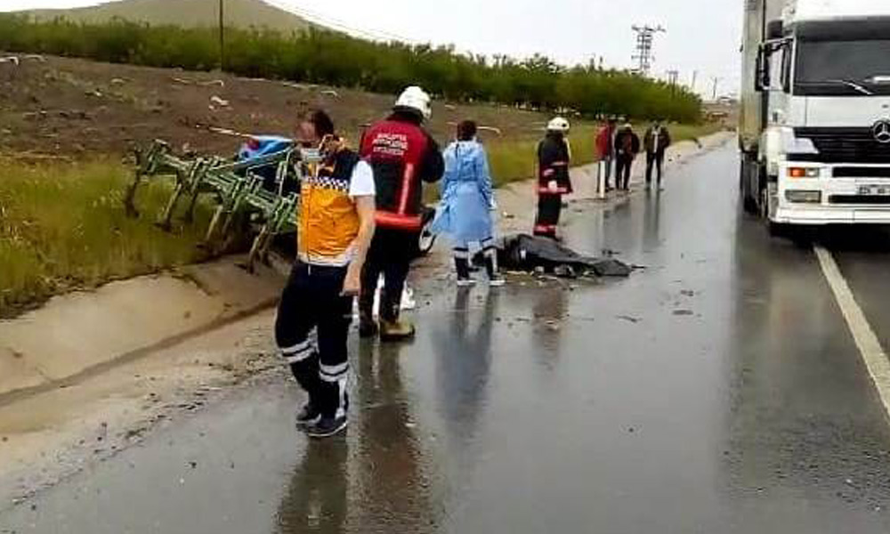Feci kazada bir kişi hayatını kaybetti