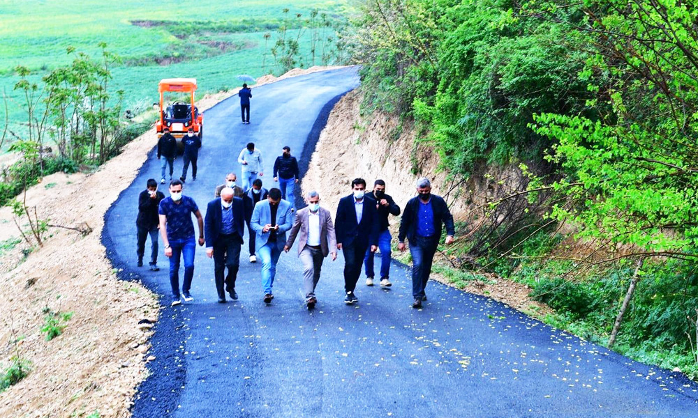 Batuhan'ın okul yolu tamamlanıyor