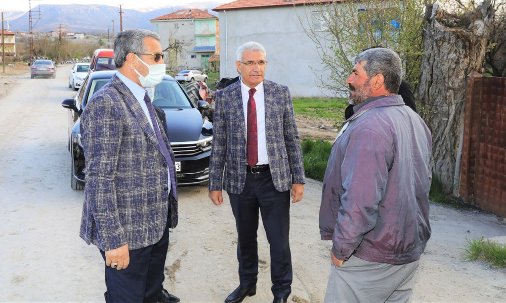 Güder, çalışmaları yerinde inceledi