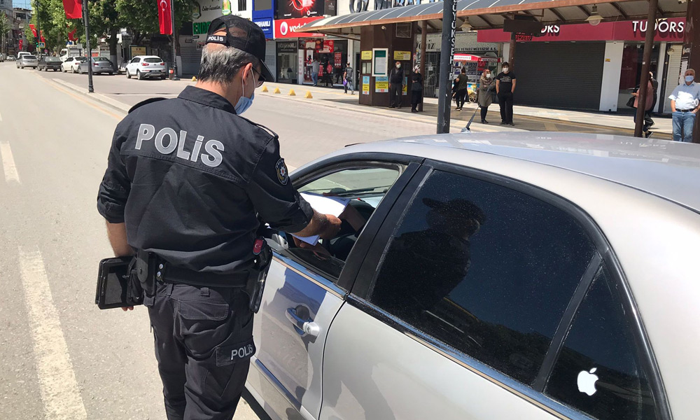Bayramda 158 kişiye ceza kesildi