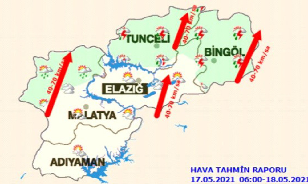 Kuvvetli rüzgar bekleniyor