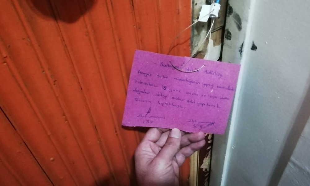 Mührü kırılan iş yerine bir baskın daha!