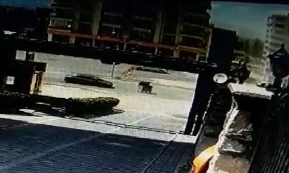 Şiddetli rüzgar kaza getirdi