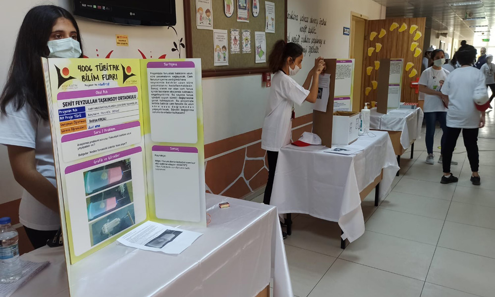 Bilim Fuarında 24 proje sergilendi