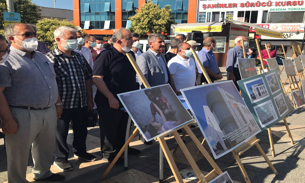 Zulüm protesto edildi