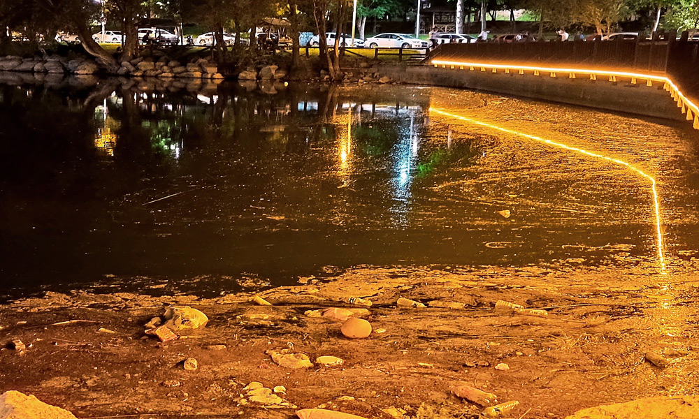 Marmara'yı müsilaj Orduzu Gölü'nü çöp kapladı