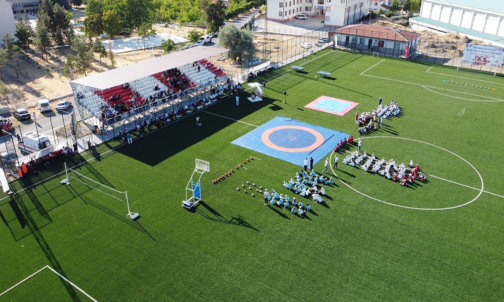 Yaz spor kurslarının açılış töreni düzenlendi