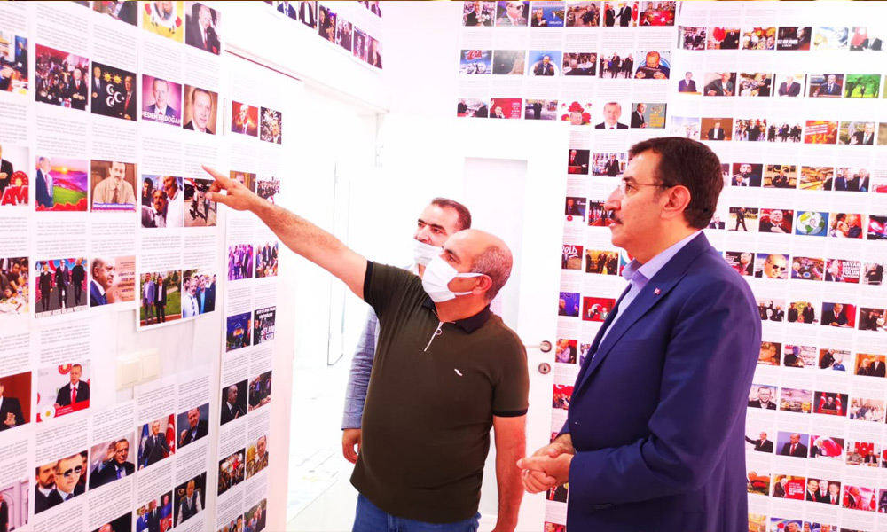Tüfenkci, o şairi ziyaret etti