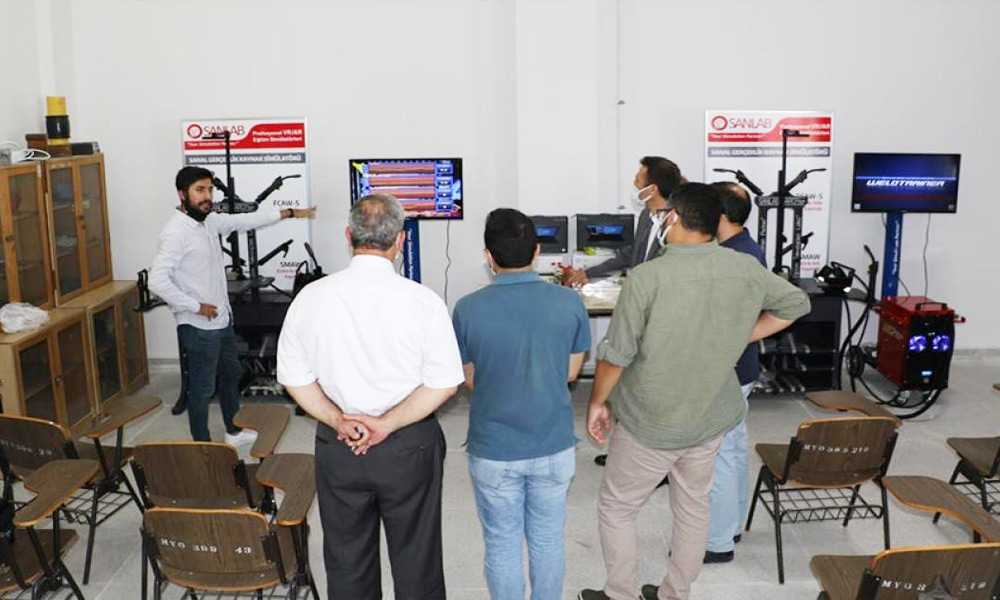 'Kaynak Teknolojileri Sanal Simülasyon Laboratuvarı”nın kurulumu tamam!