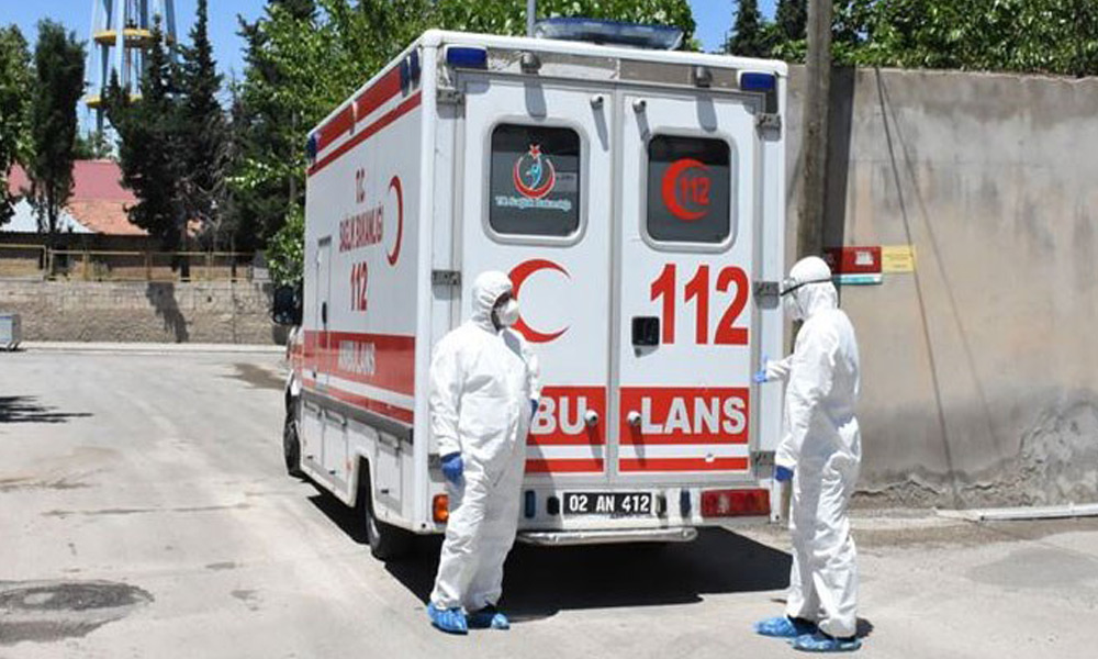 Kentte bir apartman karantinaya alındı
