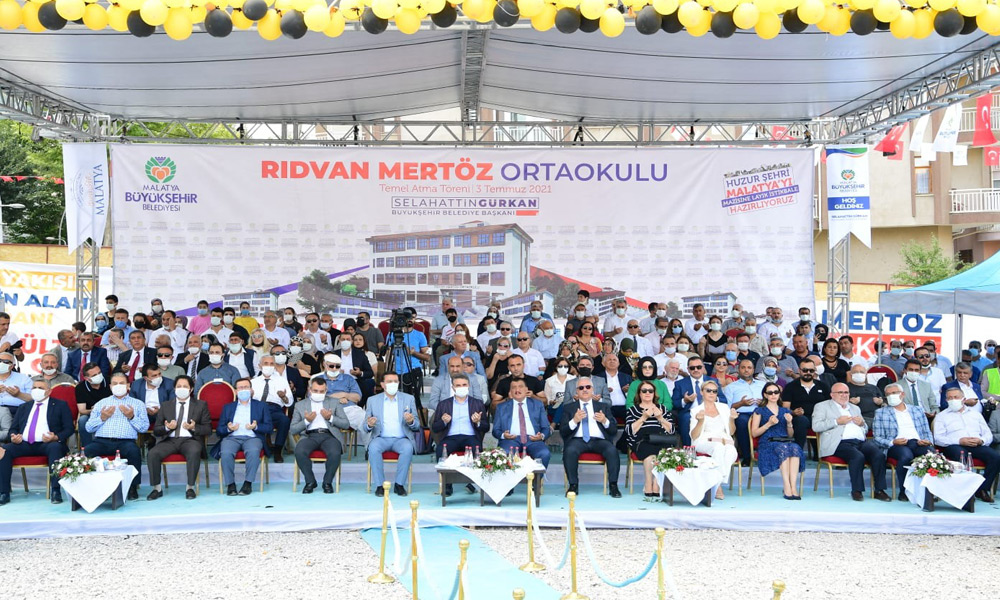 Malatya'ya 24 derslikli yeni okul!