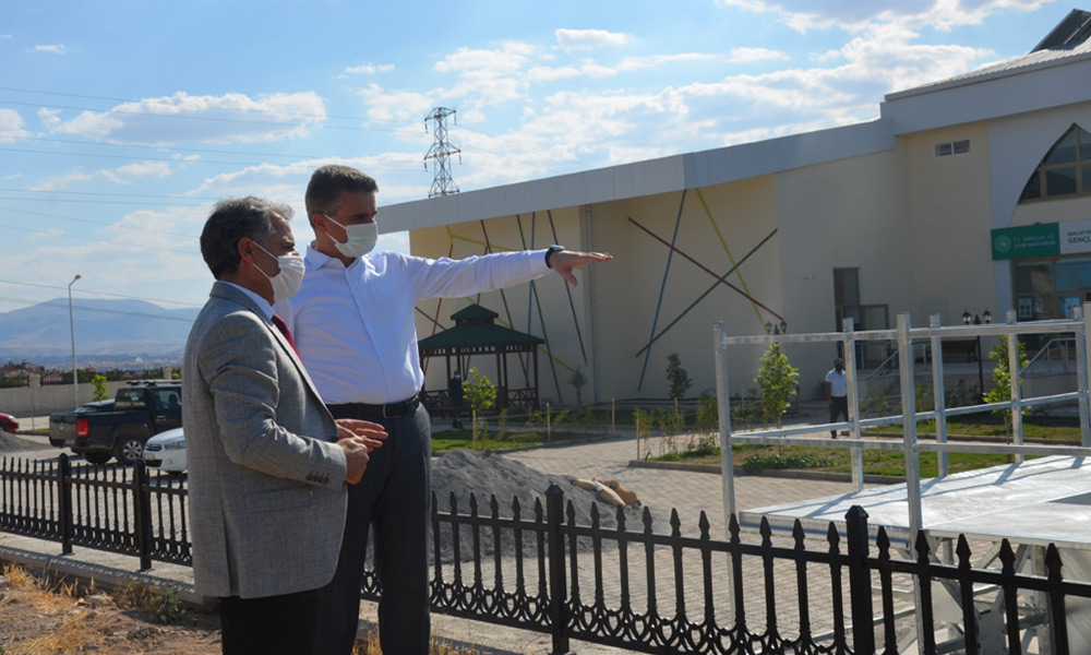 Vali Baruş çalışmaları yerinde inceledi